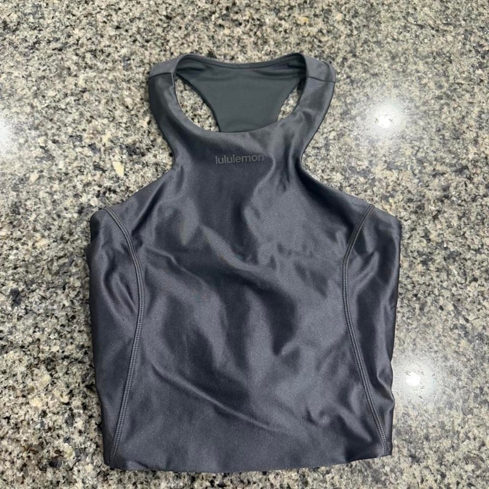 Lululemon Satin Shine Tank Top Medium Support, B/C Cup *Wordmark